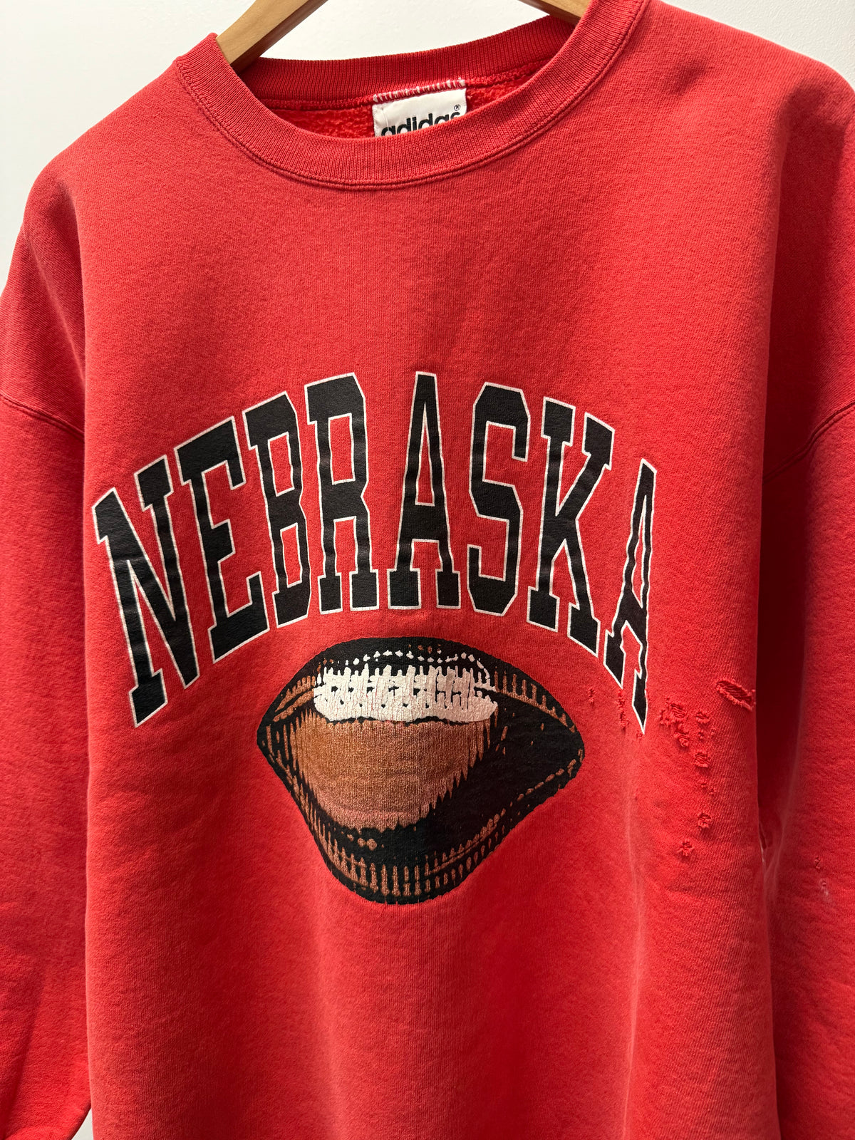 Vintage Nebraska Football Crewneck - XL