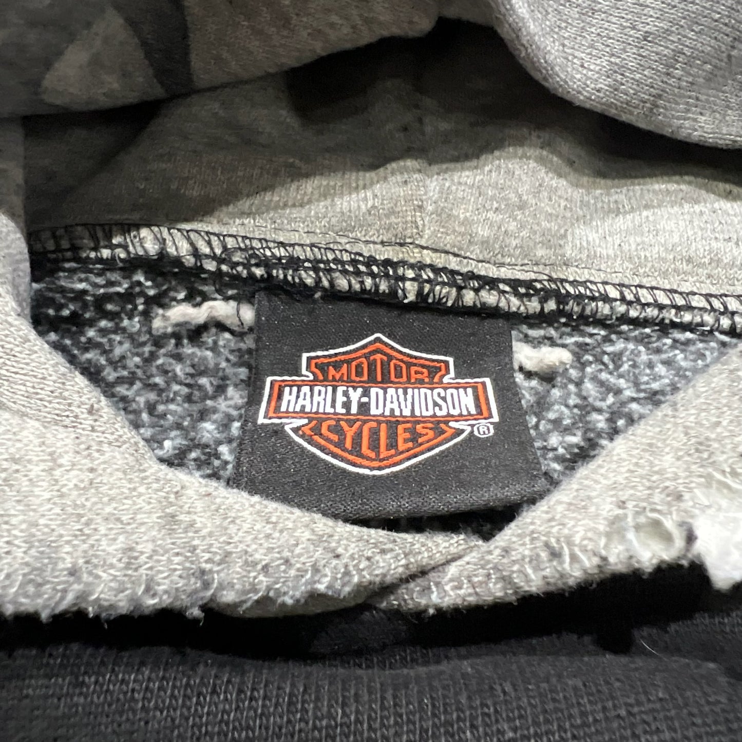 Vintage Harley Flame Hoodie