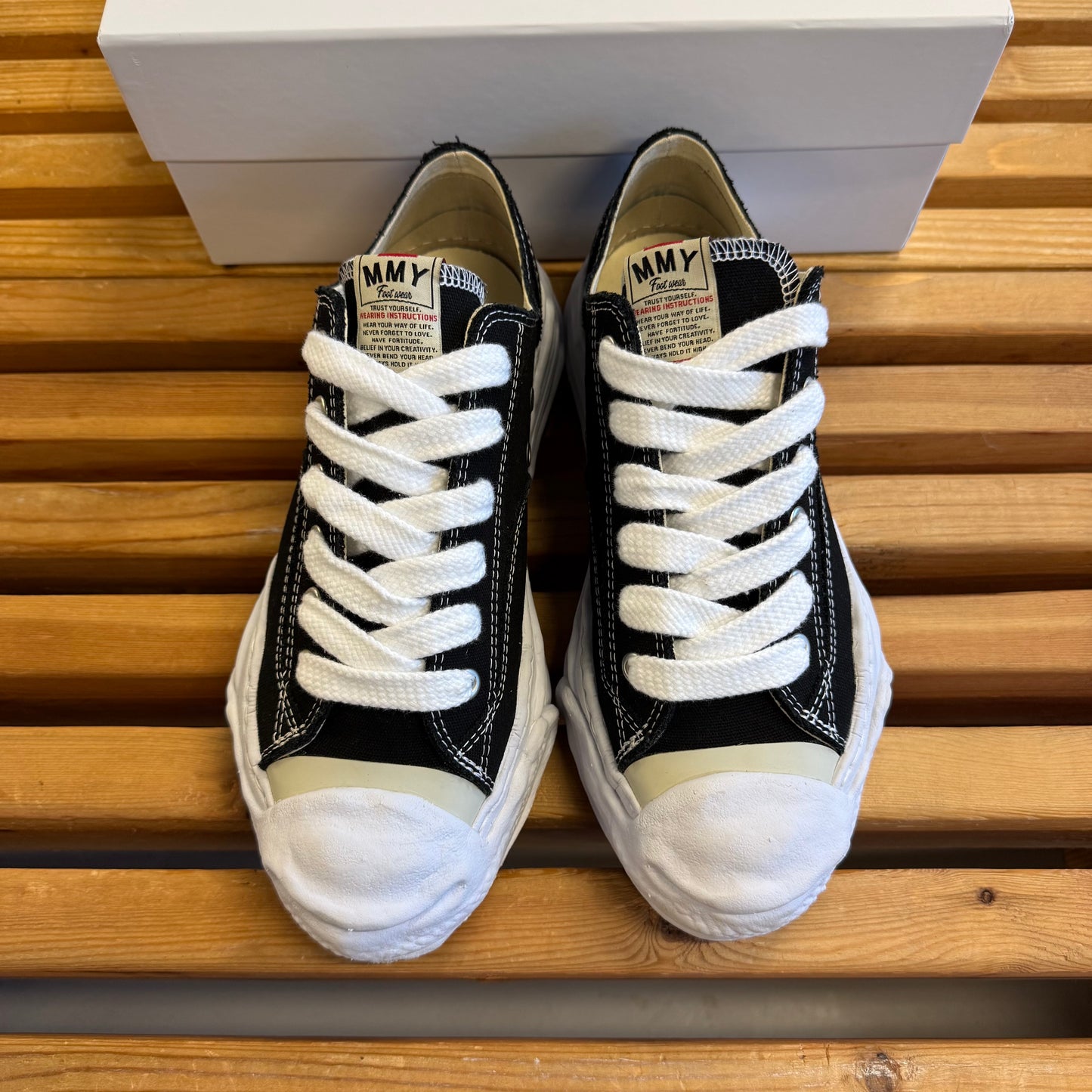 Size 44 - Maison Mihara Yasuhiro OG Sole Canvas Low (Used)