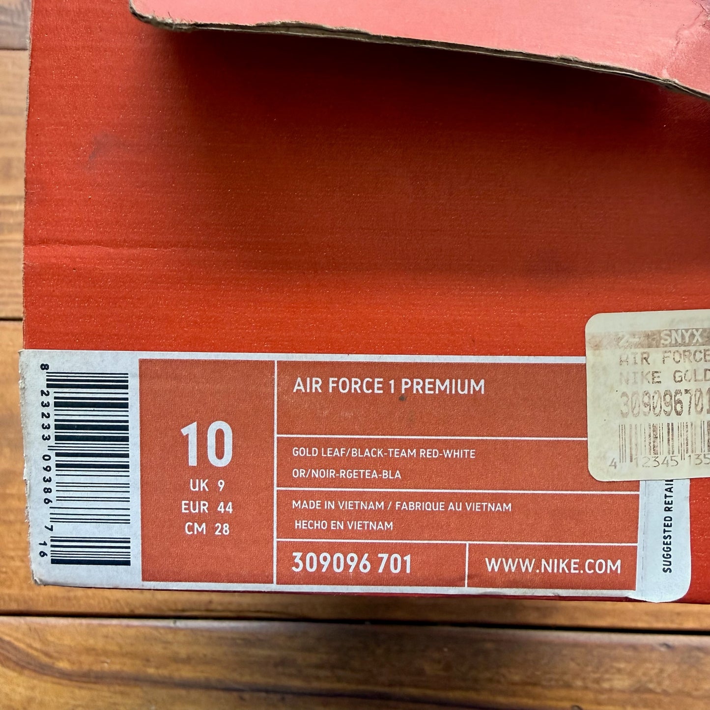 Size 10 - Air Force 1 Premium 'Portugal World Cup' (Used)