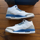 Größe 11 – Jordan 3 Retro „Washington Wizards“ (gebraucht)