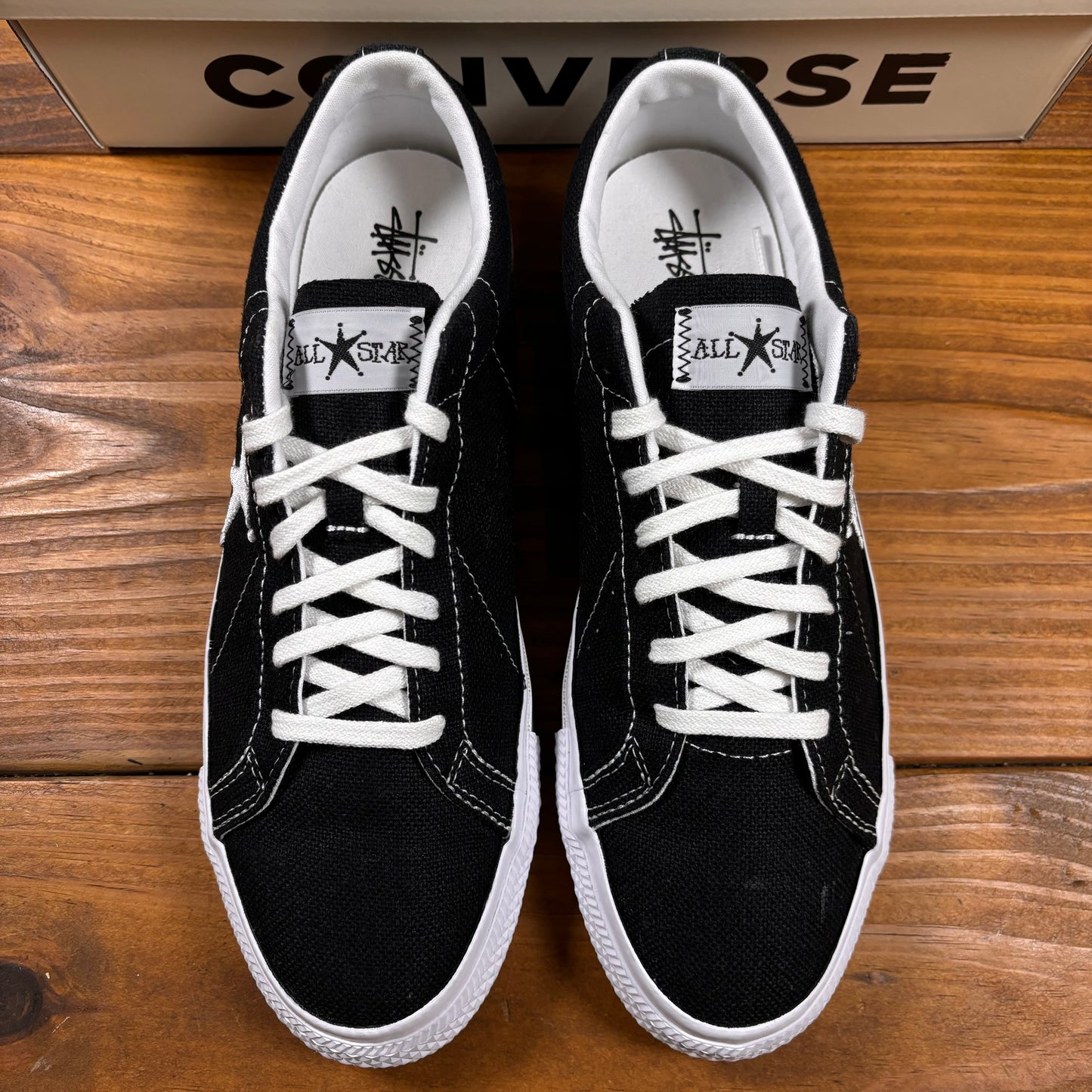 Stussy x One Star Low 'Black' (Used)