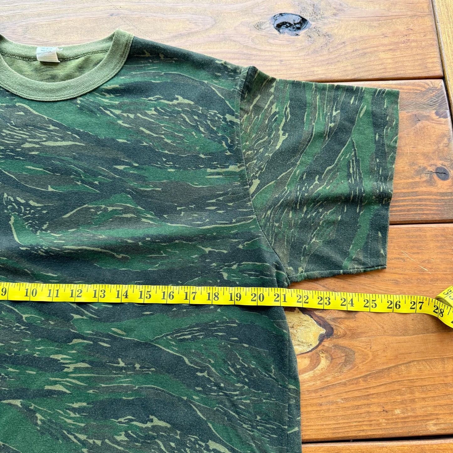 Size XL- Vintage Camo Tee