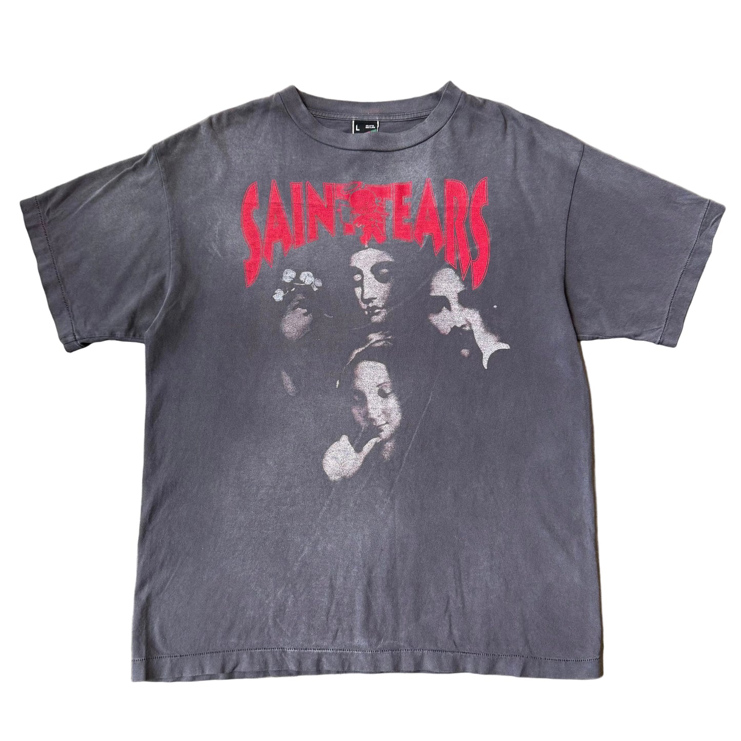Groß – Saint Michael x Denim Tears Faces T-Shirt