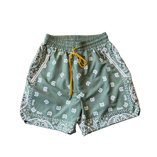 Medium - Rhude Paisley Shorts
