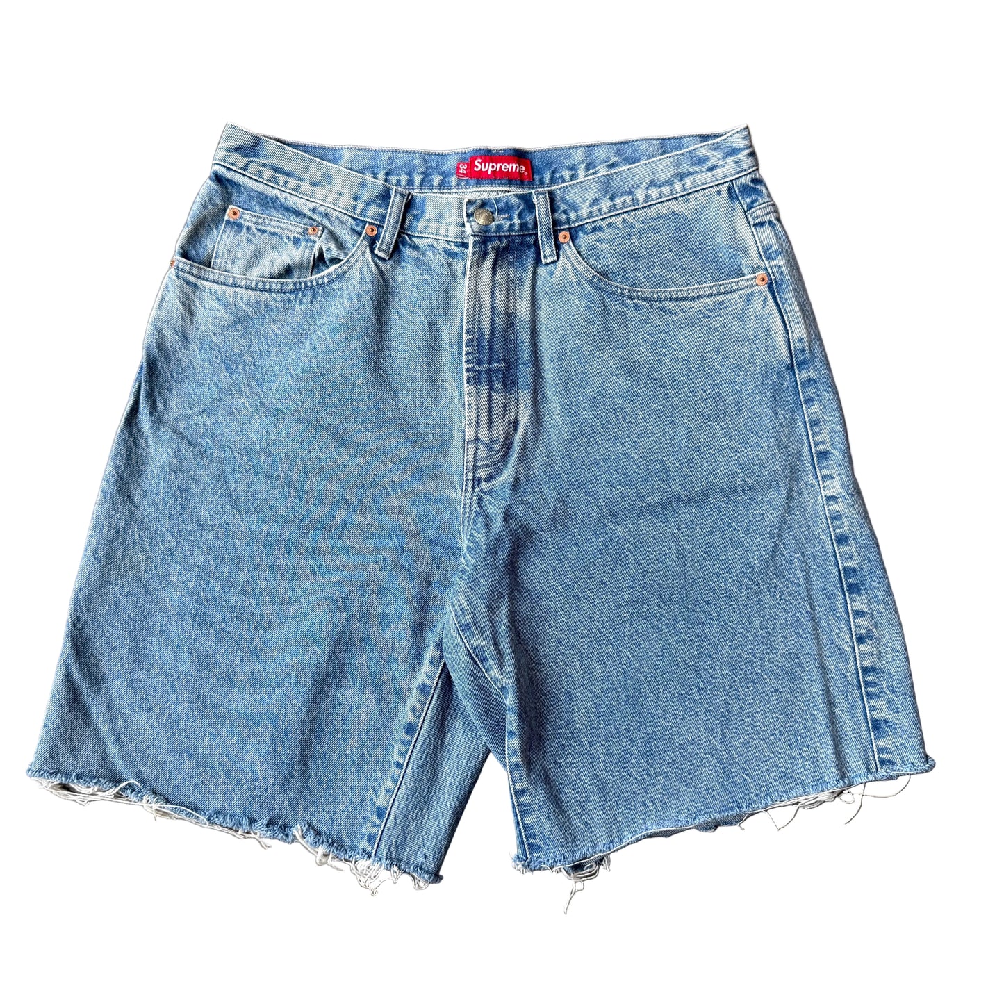 Größe 34 – Supreme Baggy Cutoff Shorts