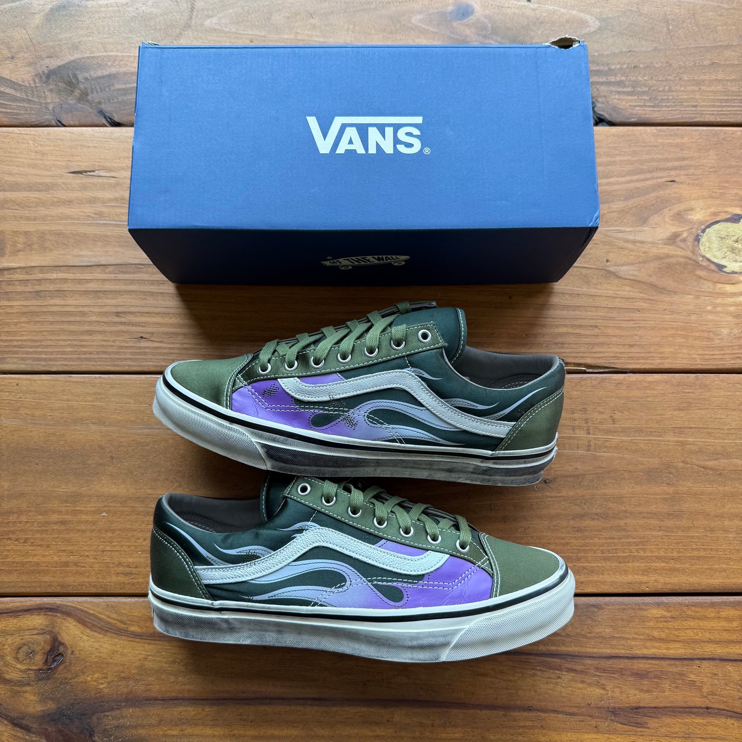 Größe 46 – Vans Old Skool 36 LX 'Archive Flame Green' (gebraucht)