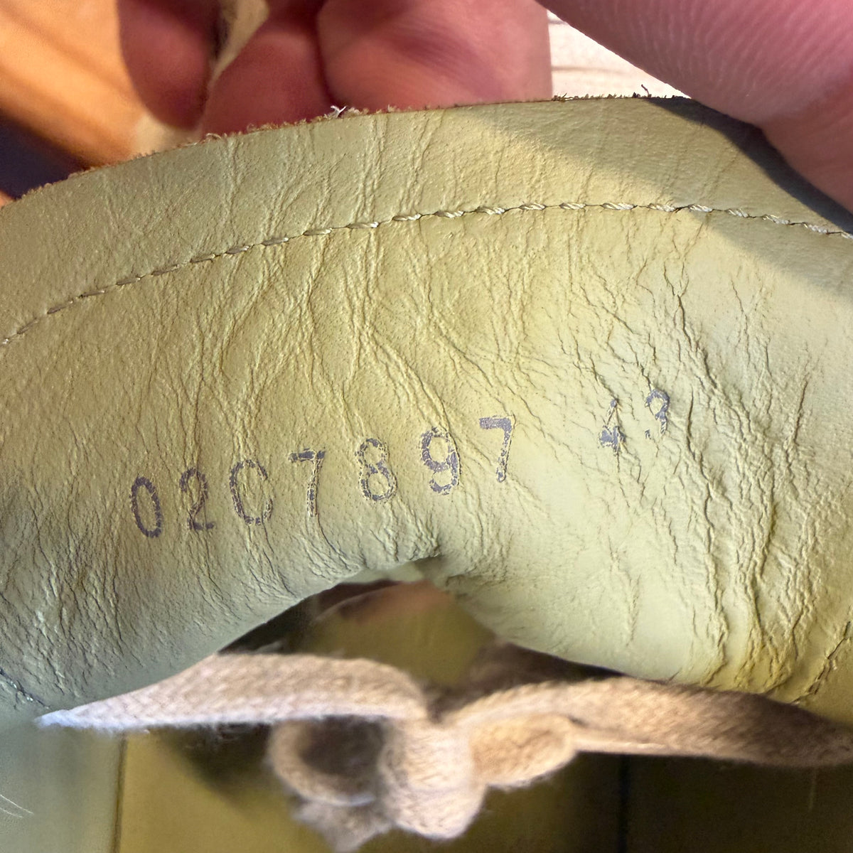 Rick Owens Vintage Sneaks 'Dirty Acid' (Used) - Size 43