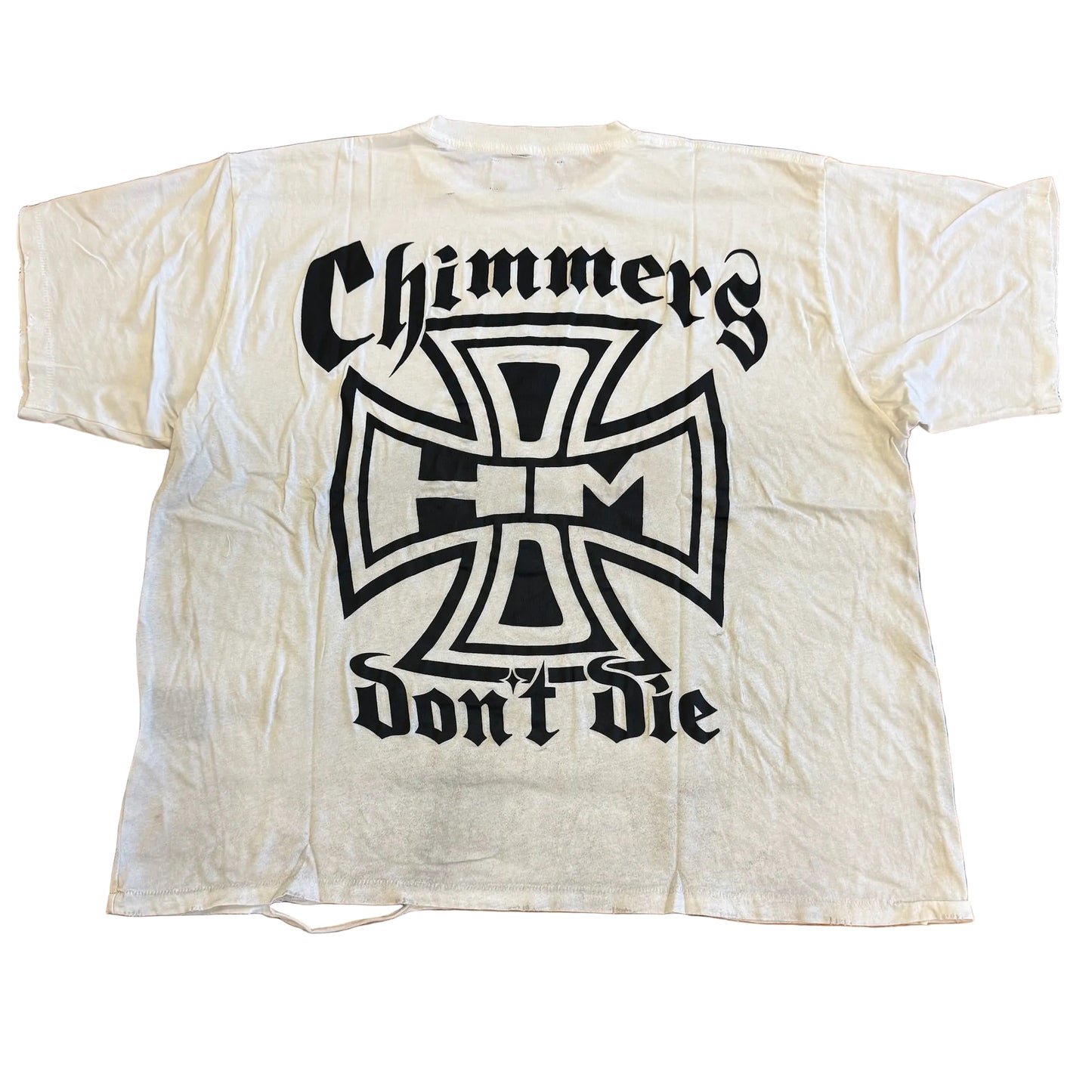 Medium - HMDD Chimmers Ghost Pocket Tee 'White'