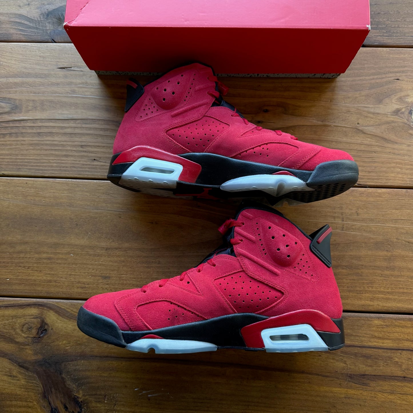 Size 14 - Jordan 6 Retro 'Toro Bravo' (Used)