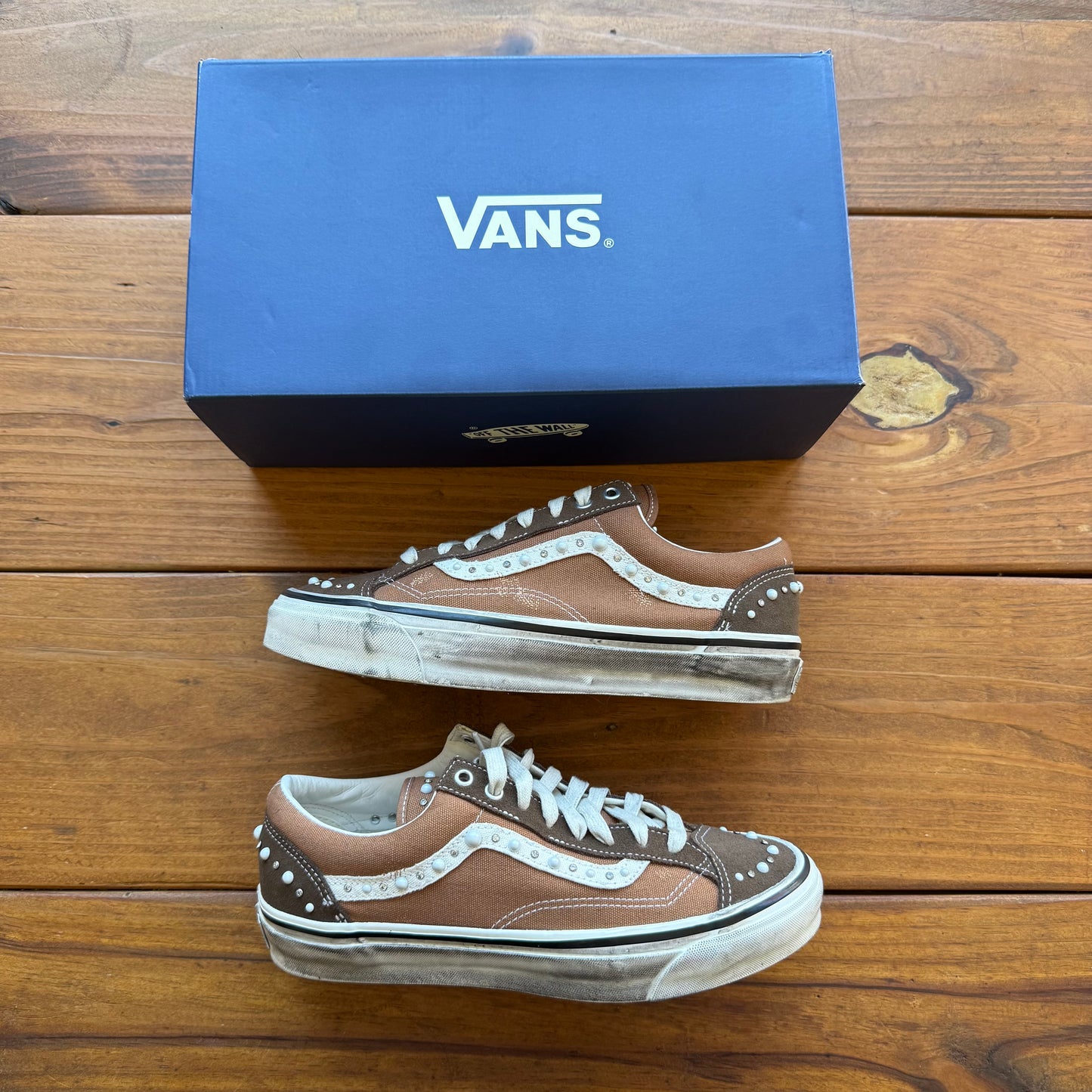 Size 9.5 - Vans Old Skool 36 'Pearlized Pack - Vintage Cocoa Brown' (Used)