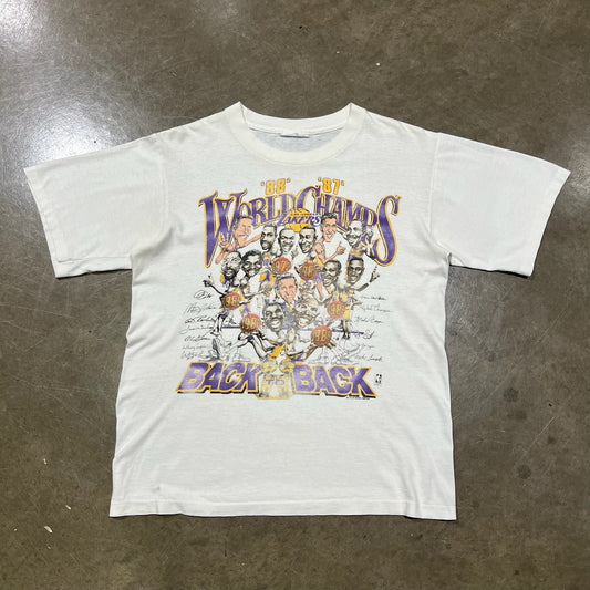 88 Lakers World Champion Tee