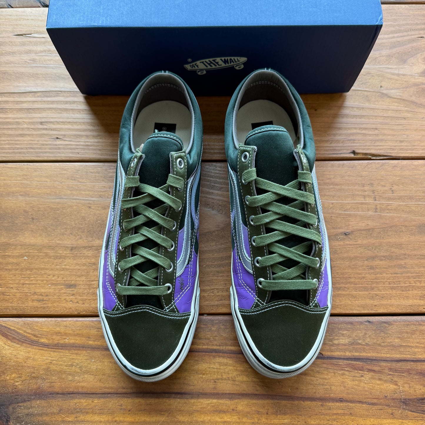 Größe 46 – Vans Old Skool 36 LX 'Archive Flame Green' (gebraucht)