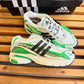 Size 11.5 - Pharrell x VIRGINIA x Adistar Jellyfish 'Focus Olive Real Green' (New/Damaged Box)