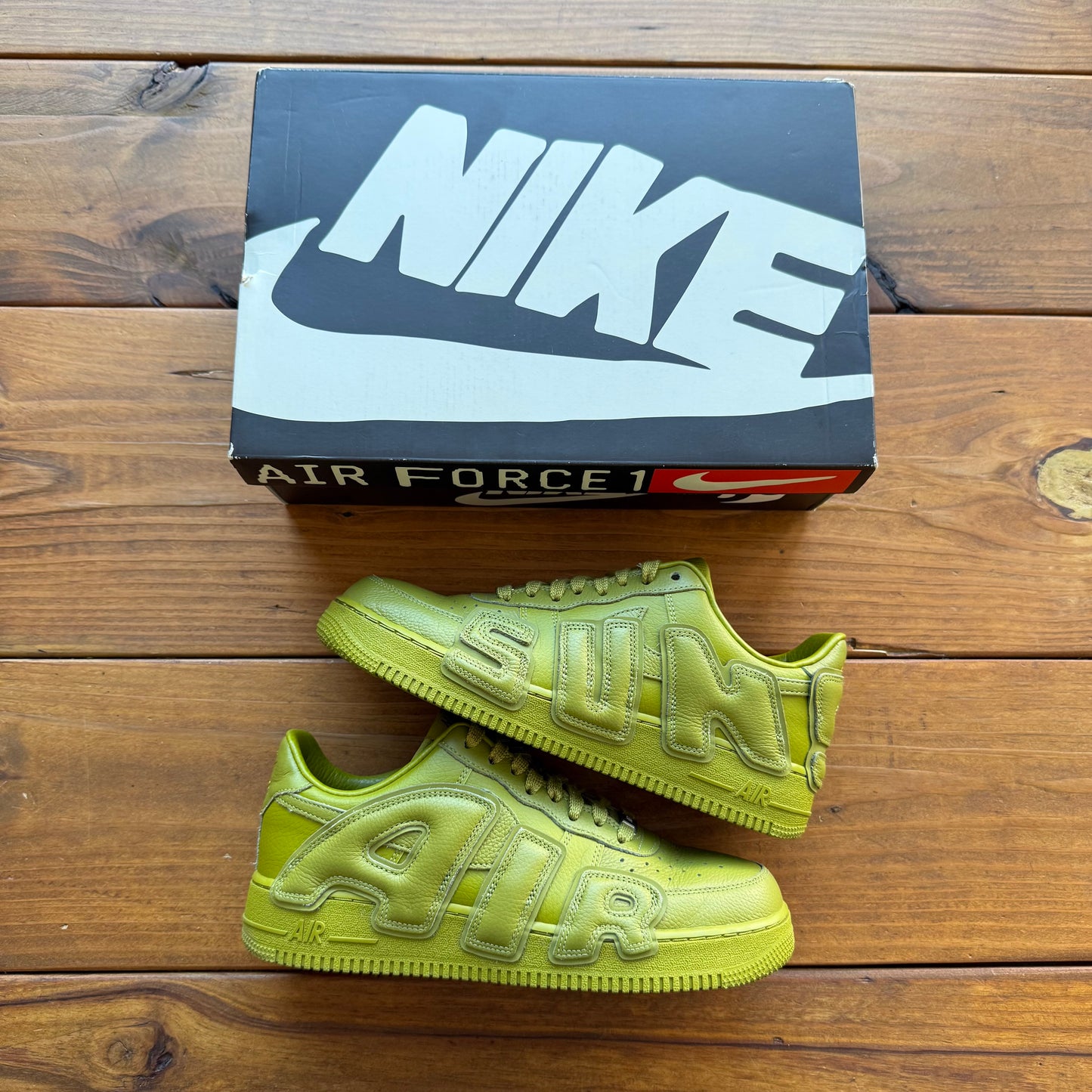 Größe 43 - Cactus Plant Flea Market x Air Force 1 Low Premium 'Moss' (Gebraucht)