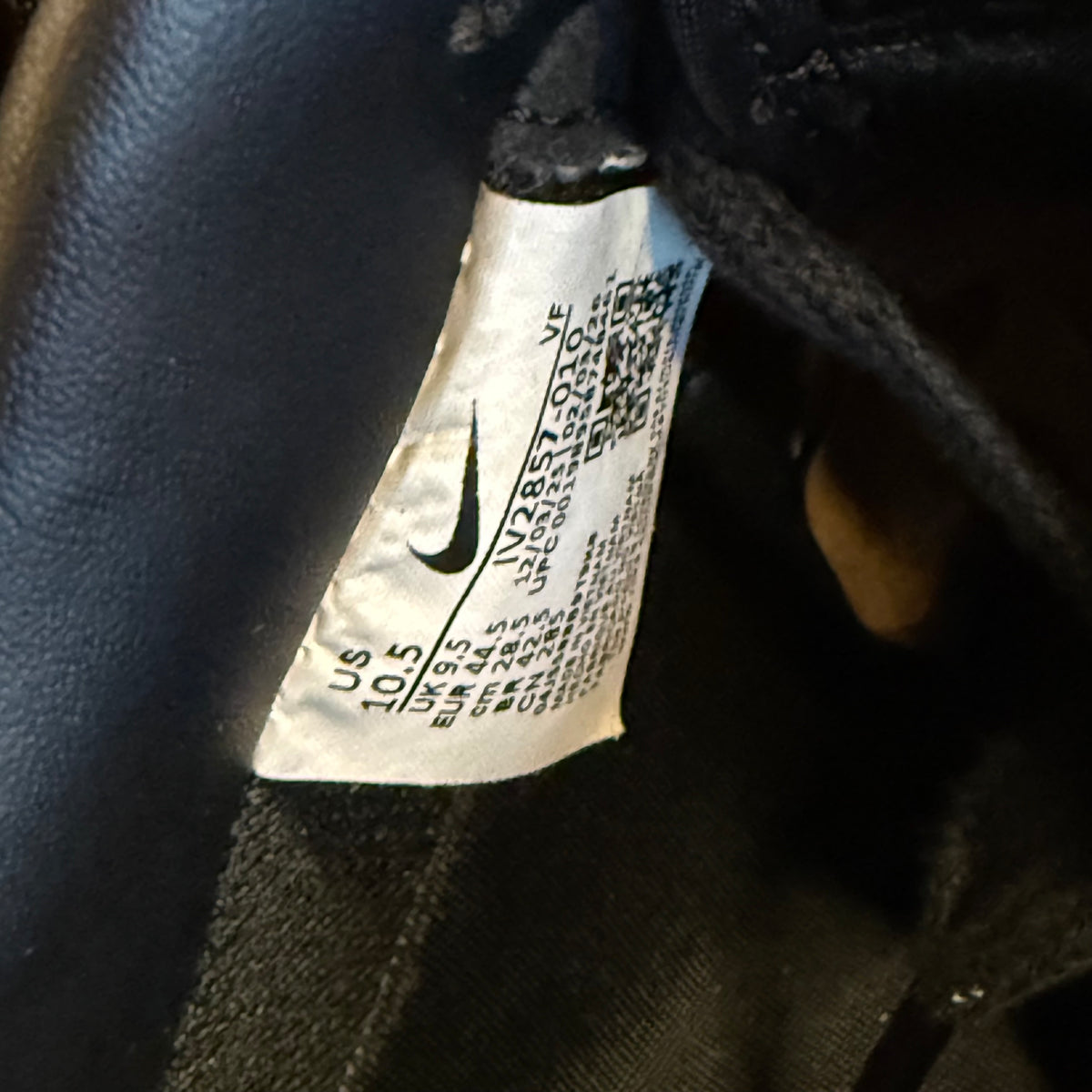 Nike Air Force 1 Low Patent Leather Premium 'Black' (Used) - Size 10.5