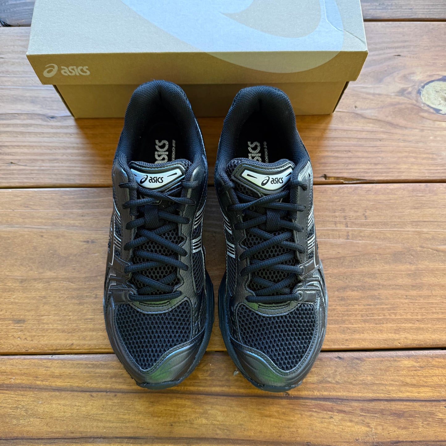 Größe 8.5 - Gel Kayano 14 'Black Pure Silver' (Gebraucht)