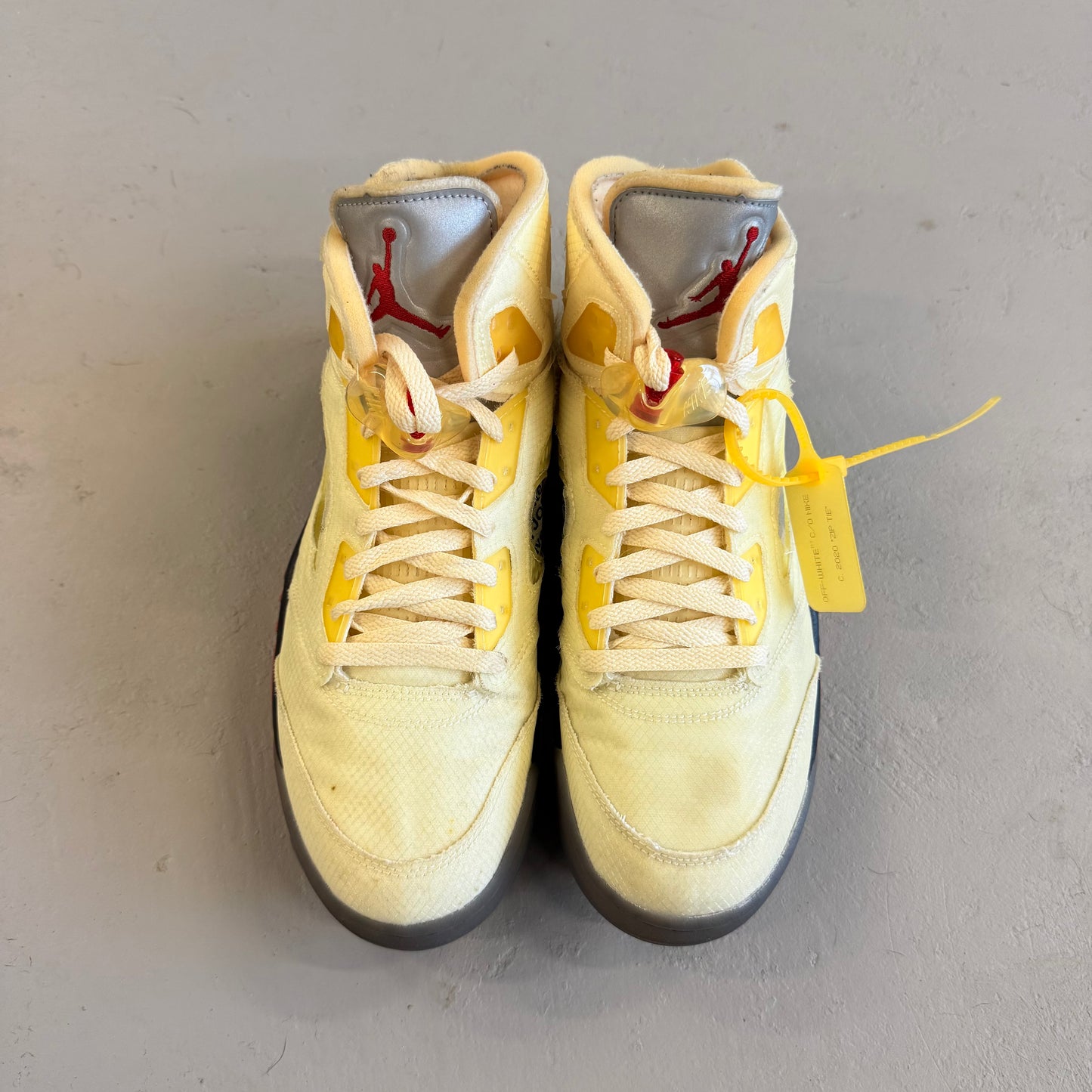 Size 11 - Off-White x Jordan 5 SP 'Sail' (Used)