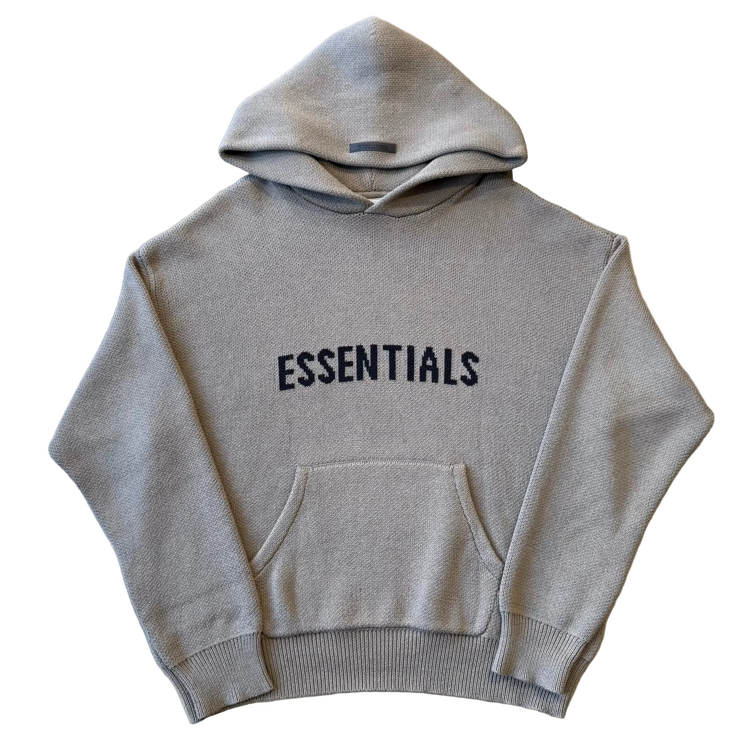 Fear of God ESSENTIALS Knit Hoodie 'Brown'