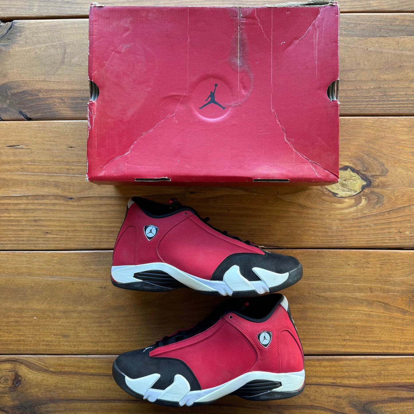 Talla 11 - Jordan 14 Retro 'Gym Red' (Usado)