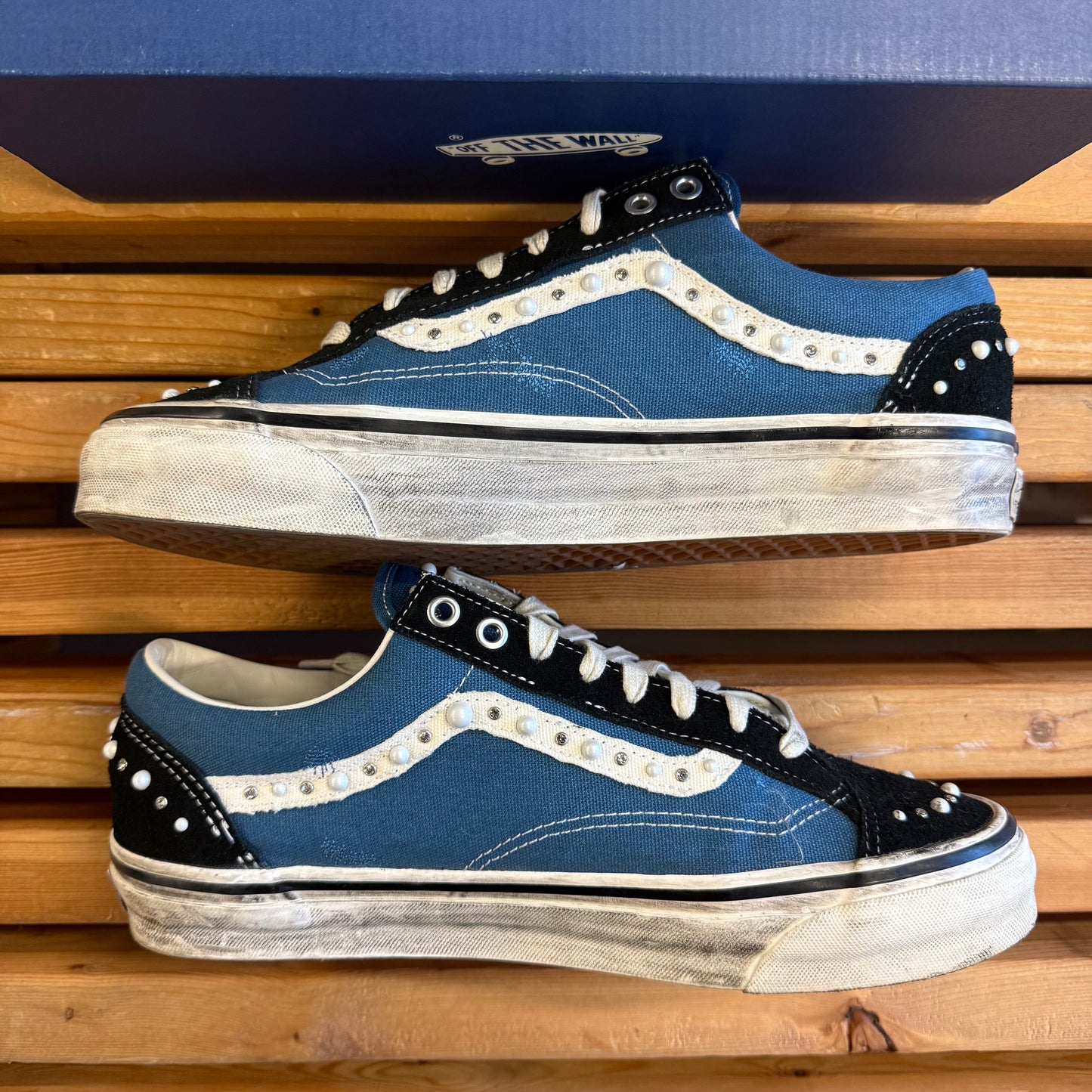 Size 11 - Vans Old Skool 36 LX 'Pearlized Pack - Black Navy' (Used)