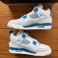 Size 9 - Jordan 4 Retro 'Military Blue' 2024 (Used)