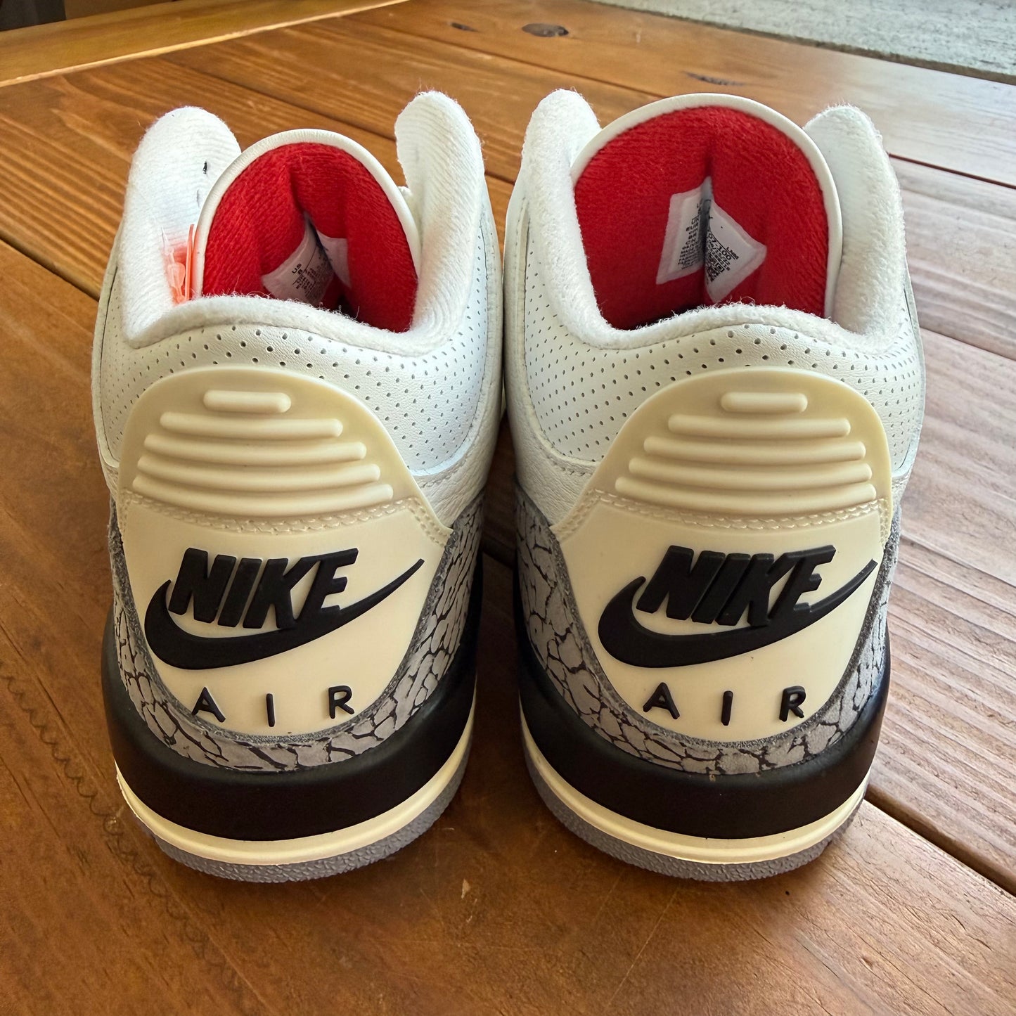 Size 8 - Jordan 3 Retro 'White Cement Reimagined' (Used)