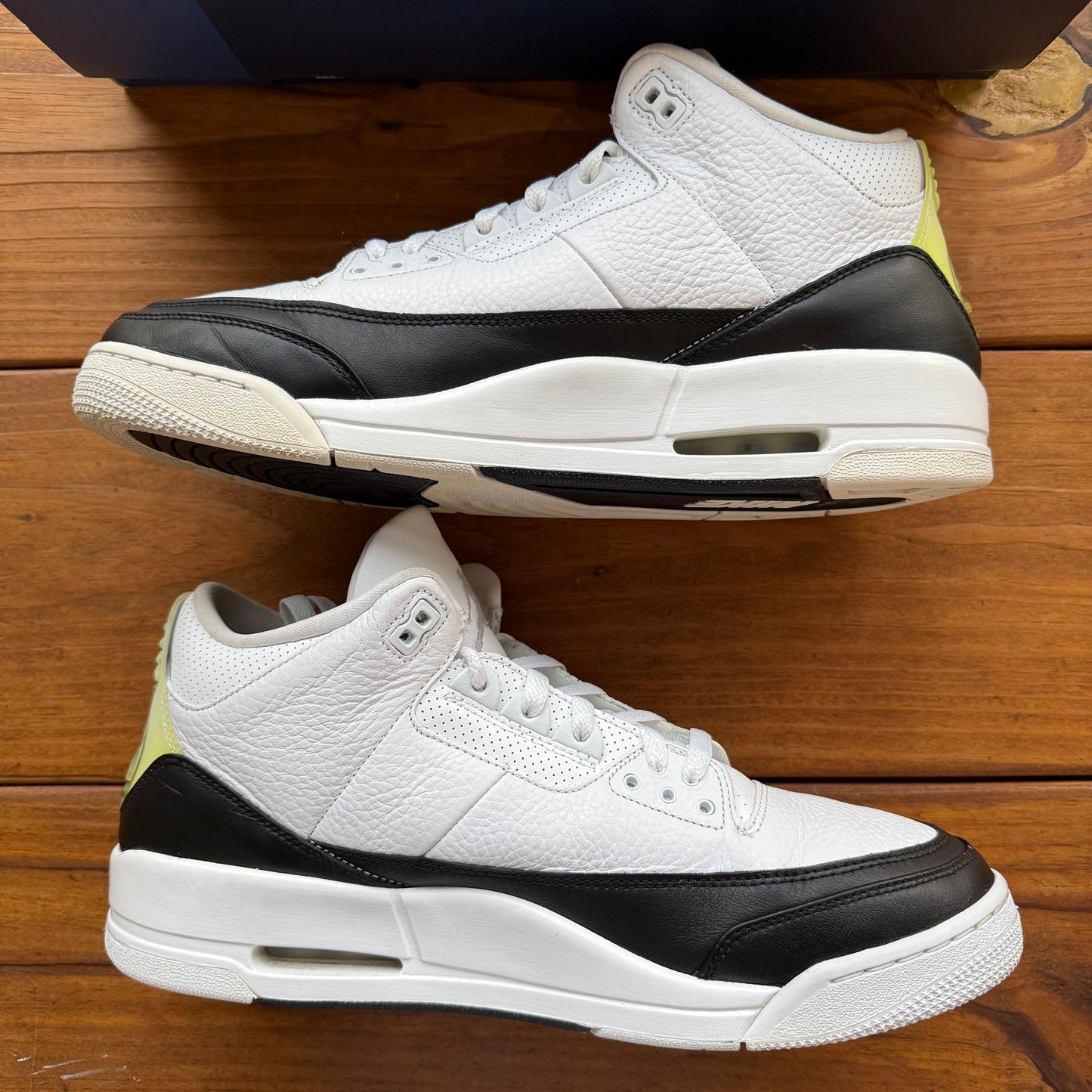 SIZE 13 - Fragment Design x Jordan 3 Retro SP 'White' (Used)
