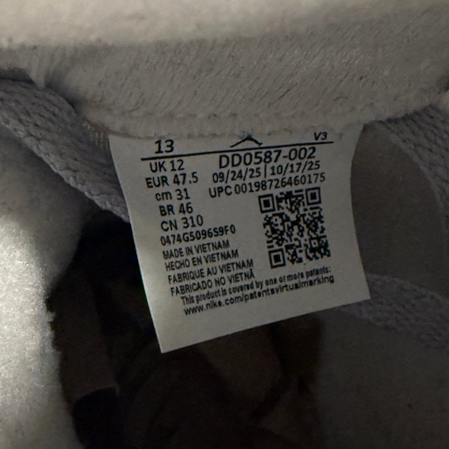 Size 13 - Jordan 5 Retro 'Wolf Grey' 2026 (Used/No Box)