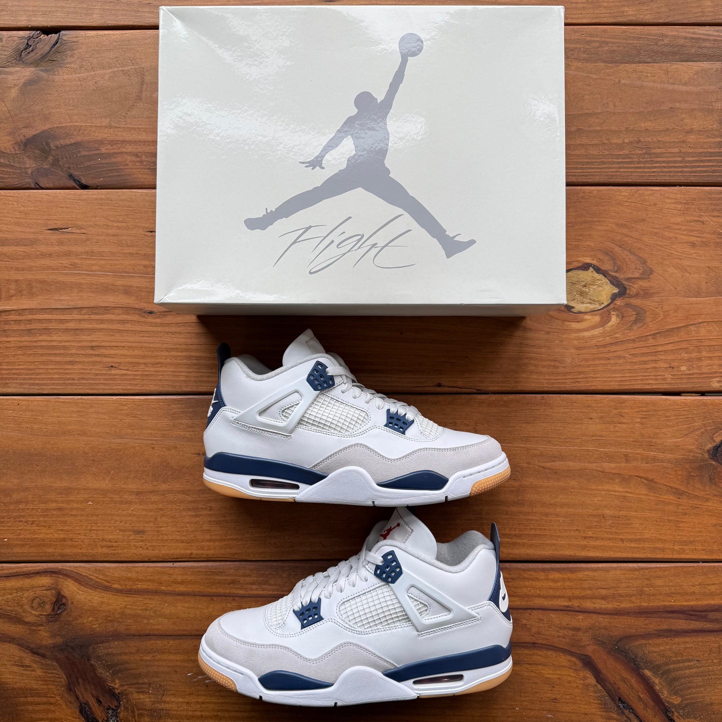 Talla 11.5 - Nike SB x Jordan 4 Retro SP 'Navy' (Usado)
