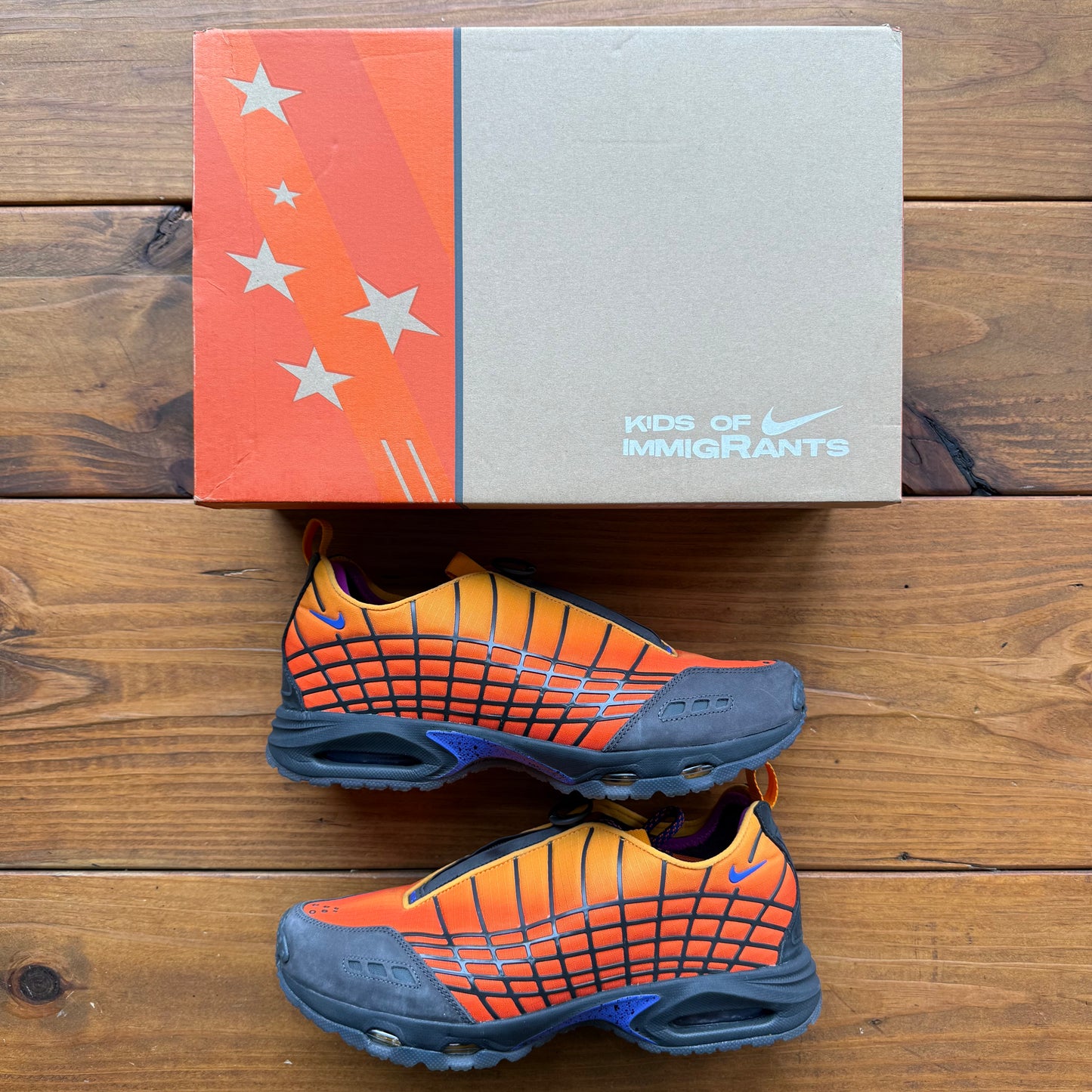 SIZE 10.5 - Kids of Immigrants x Air Sunder Max SP 'Sun Up' (Used)