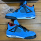 SIZE 8 - Travis Scott x Jordan 4 Retro 'Cactus Jack' (Used)