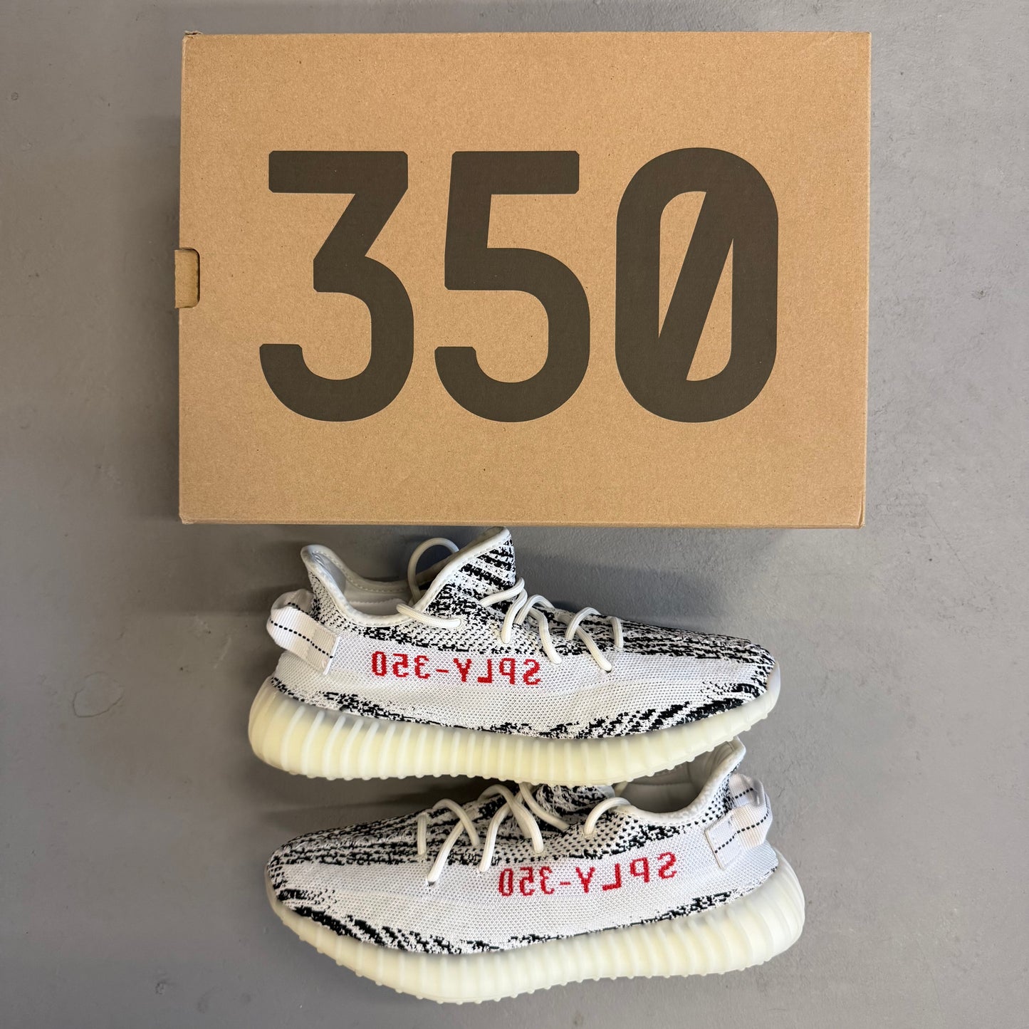 Size 10 - Yeezy Boost 350 V2 'Zebra' 2017 (Used)