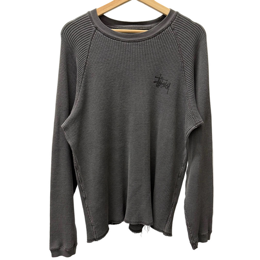 Medium - Stussy Thermal Longsleeve (Pre-Owned)