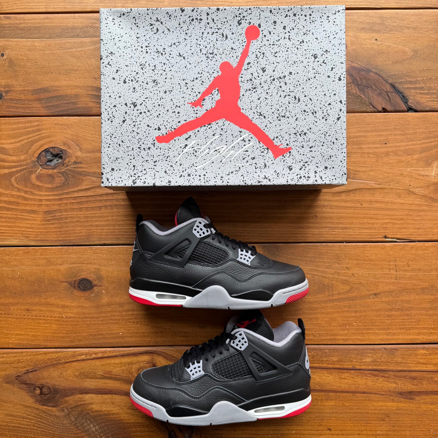 Size 10 - Jordan 4 Retro 'Bred Reimagined' (Used)