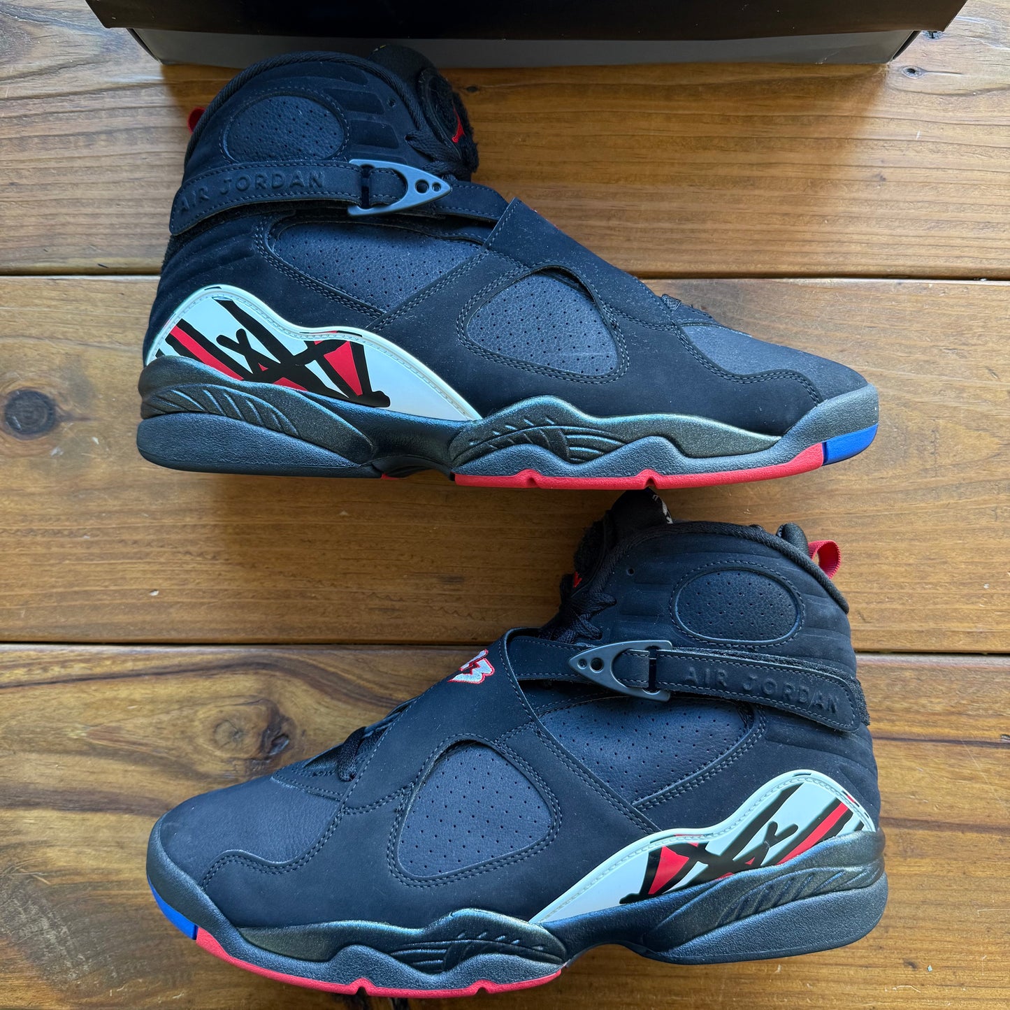 Größe 45,5 – Jordan 8 Retro 'Playoff' 2023 (Gebraucht)