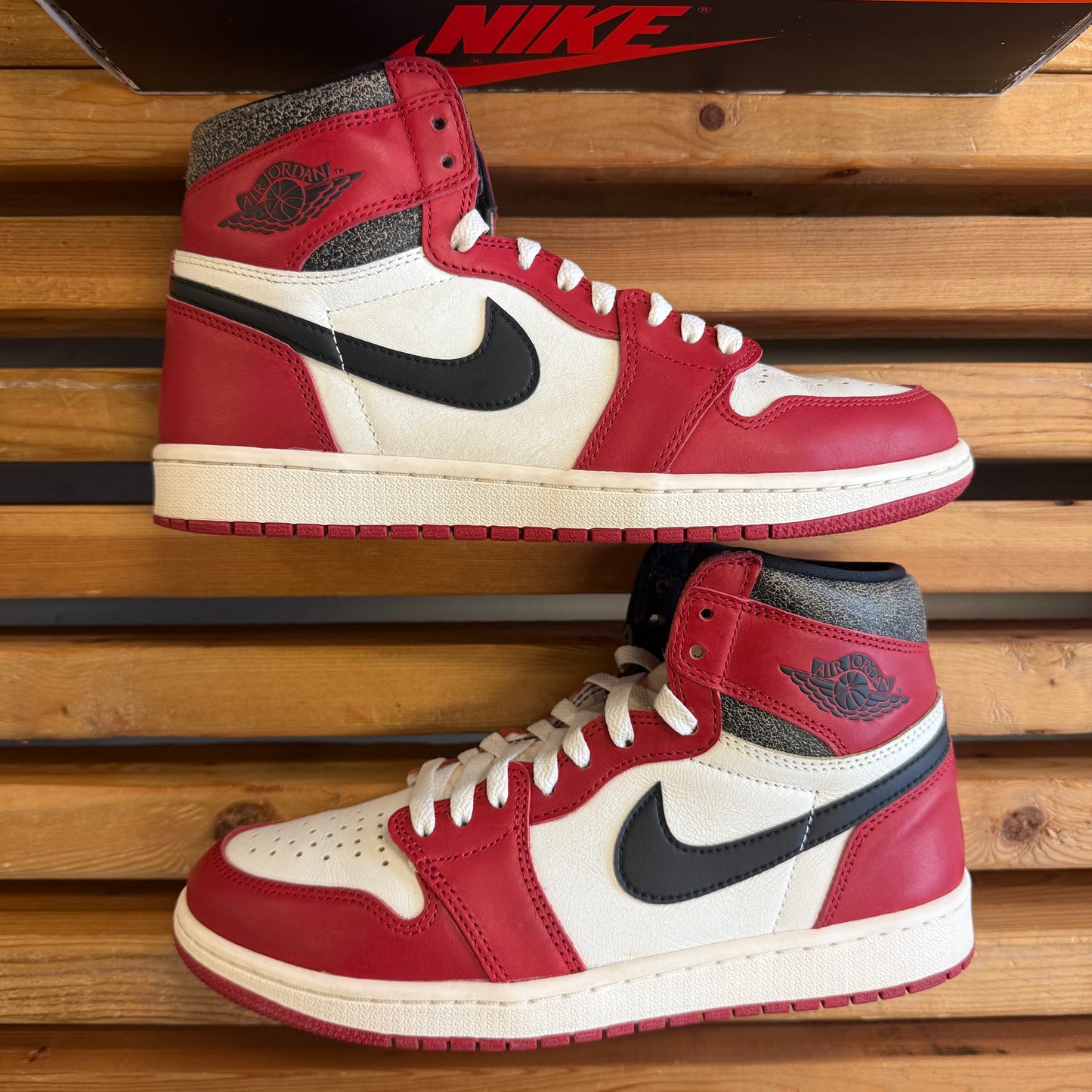Size 9 - Jordan 1 Retro High OG 'Chicago Lost & Found' (Used)