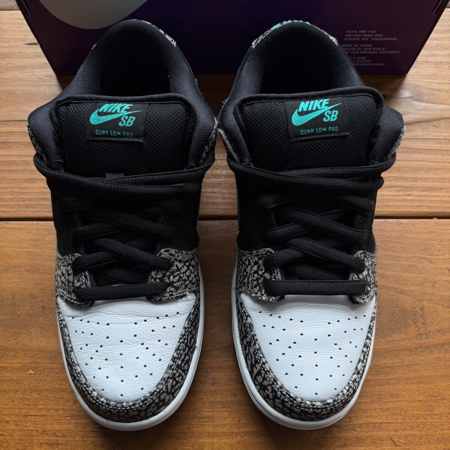 Size 8 - Dunk Low Pro SB 'Atmos Elephant' (Used/Replacement Box)