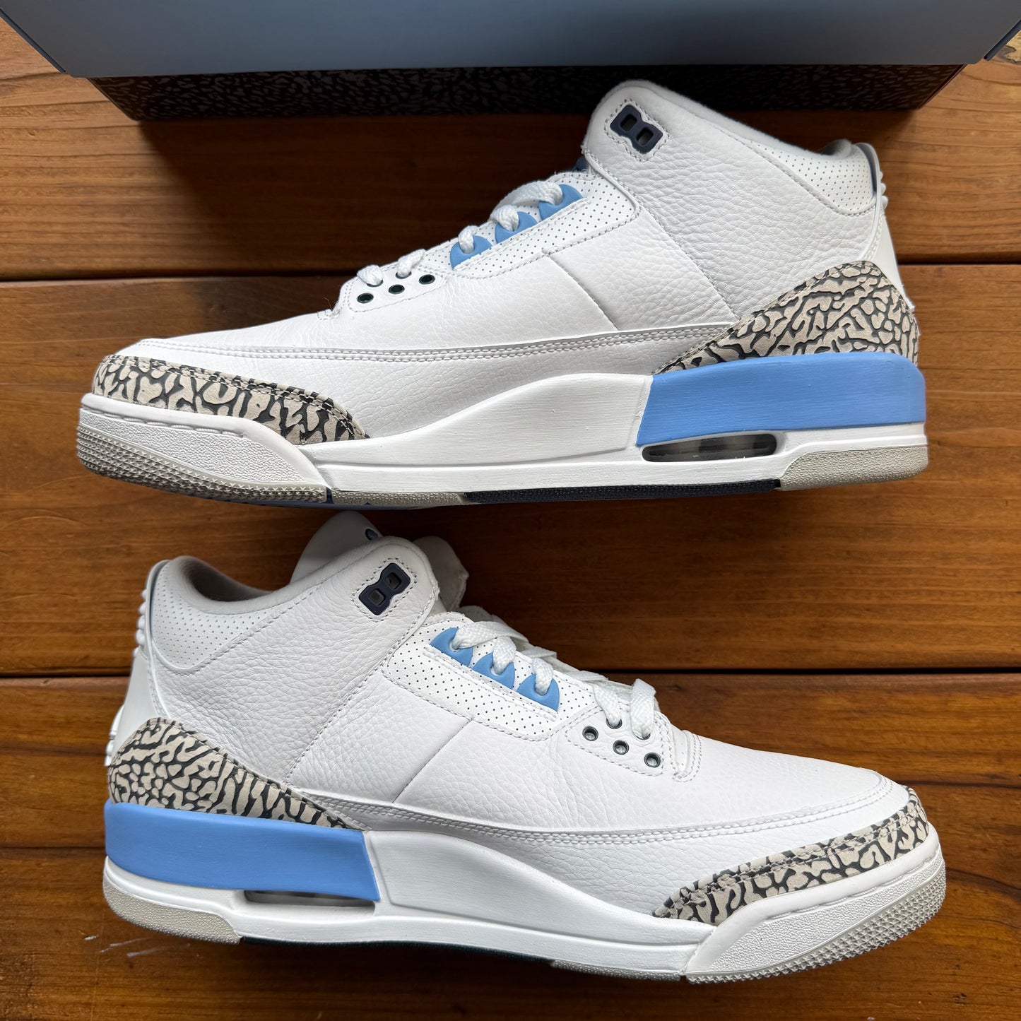 SIZE 12 - Jordan 3 Retro 'UNC' (Used)