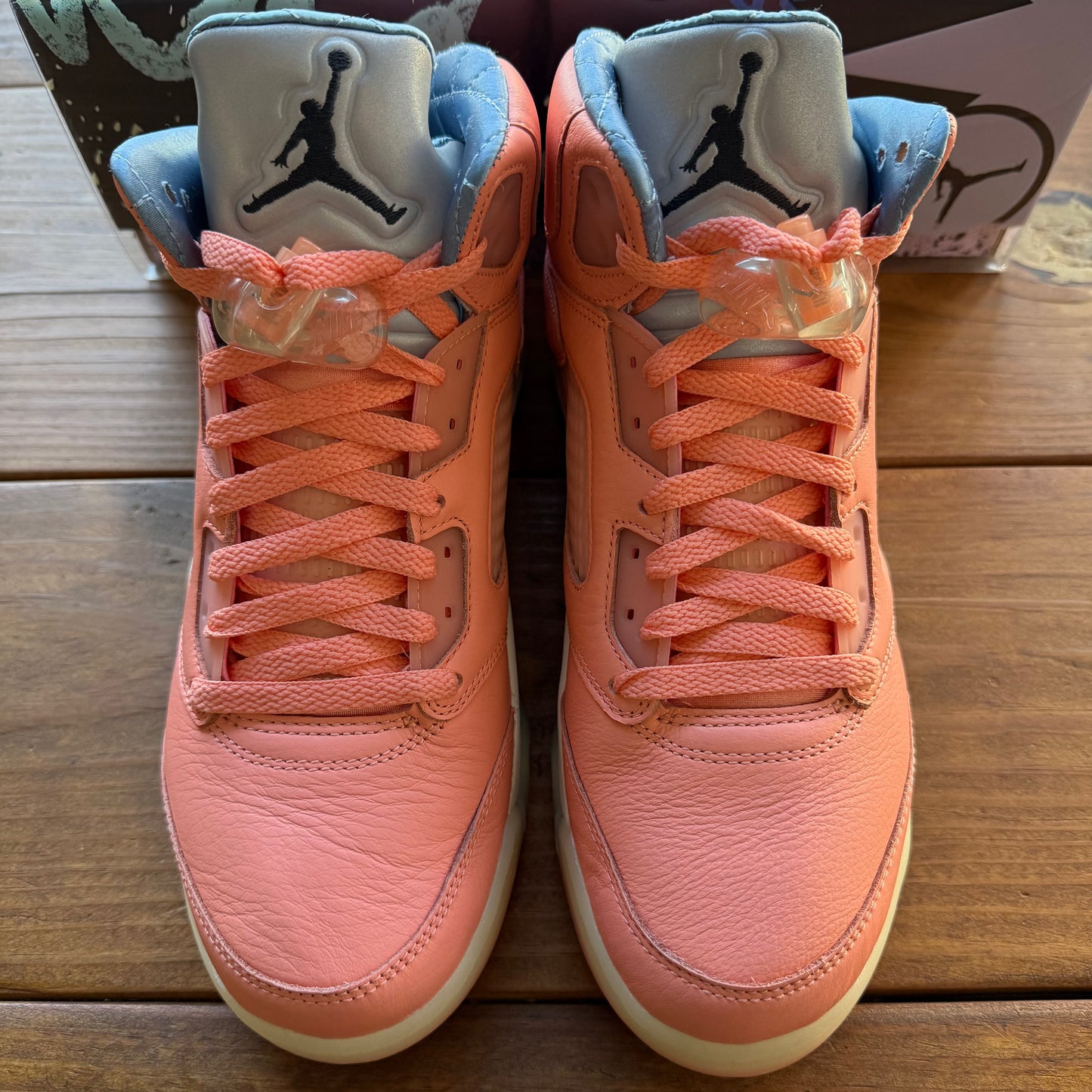 Size 9 - DJ Khaled x Jordan 5 Retro 'We The Best - Crimson Bliss' (Used)