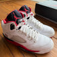 Size 10 - Jordan 5 Retro 'Fire Red' 2013 (Used)