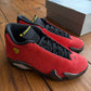 Size 8.5 - Jordan 14 Retro 'Ferrari' 2025 (Used)