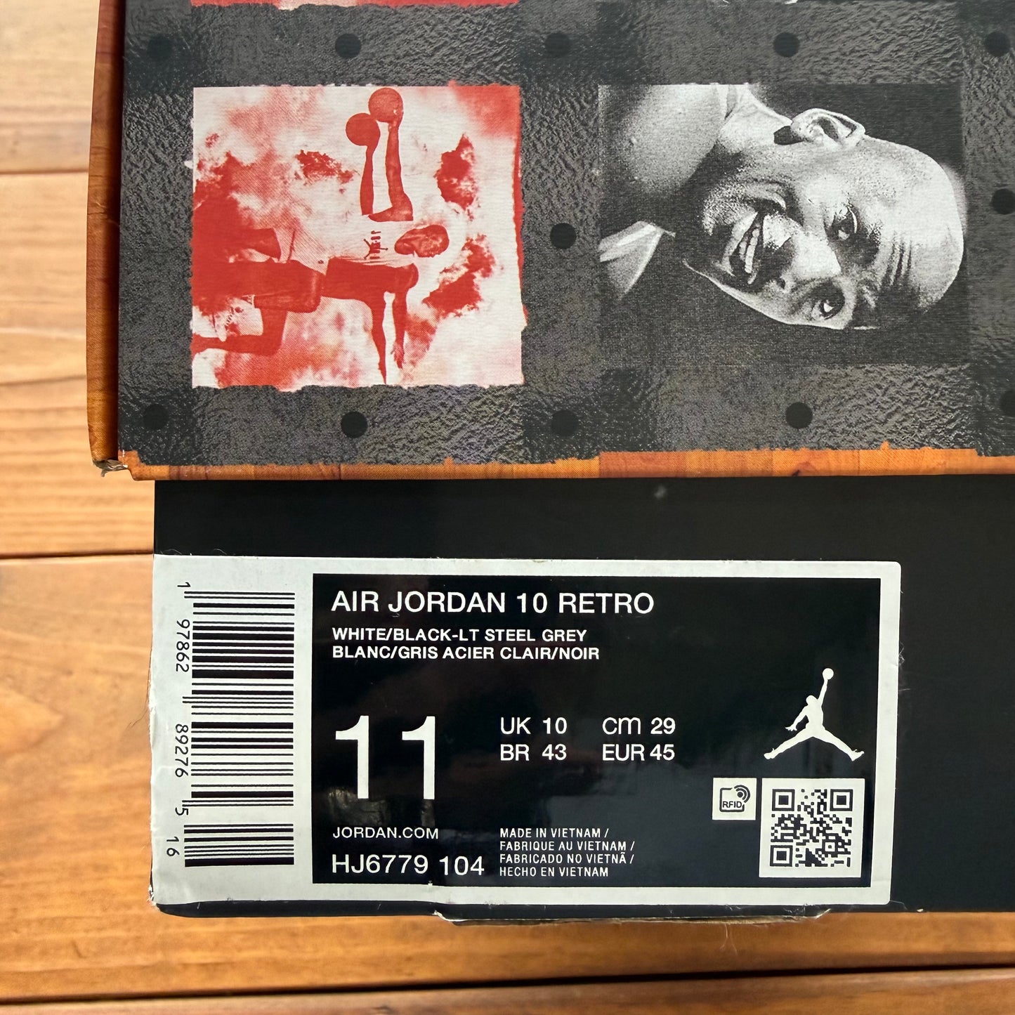 Size 11 - Jordan 10 Retro 'Steel' 2025 (Used)