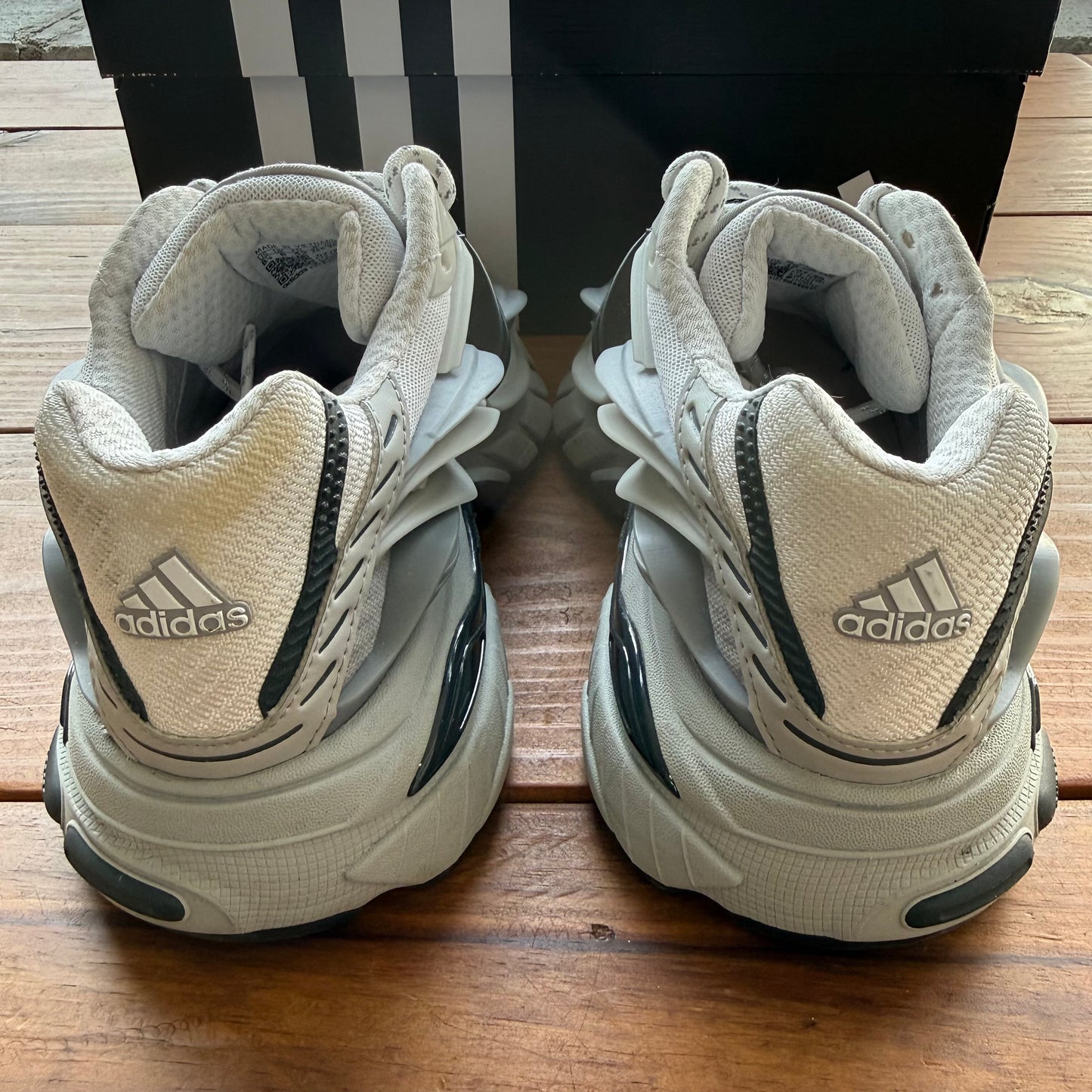 Size 8.5 - Pharrell x VIRGINIA x Adistar Jellyfish 'Solid Grey Black' (Used)