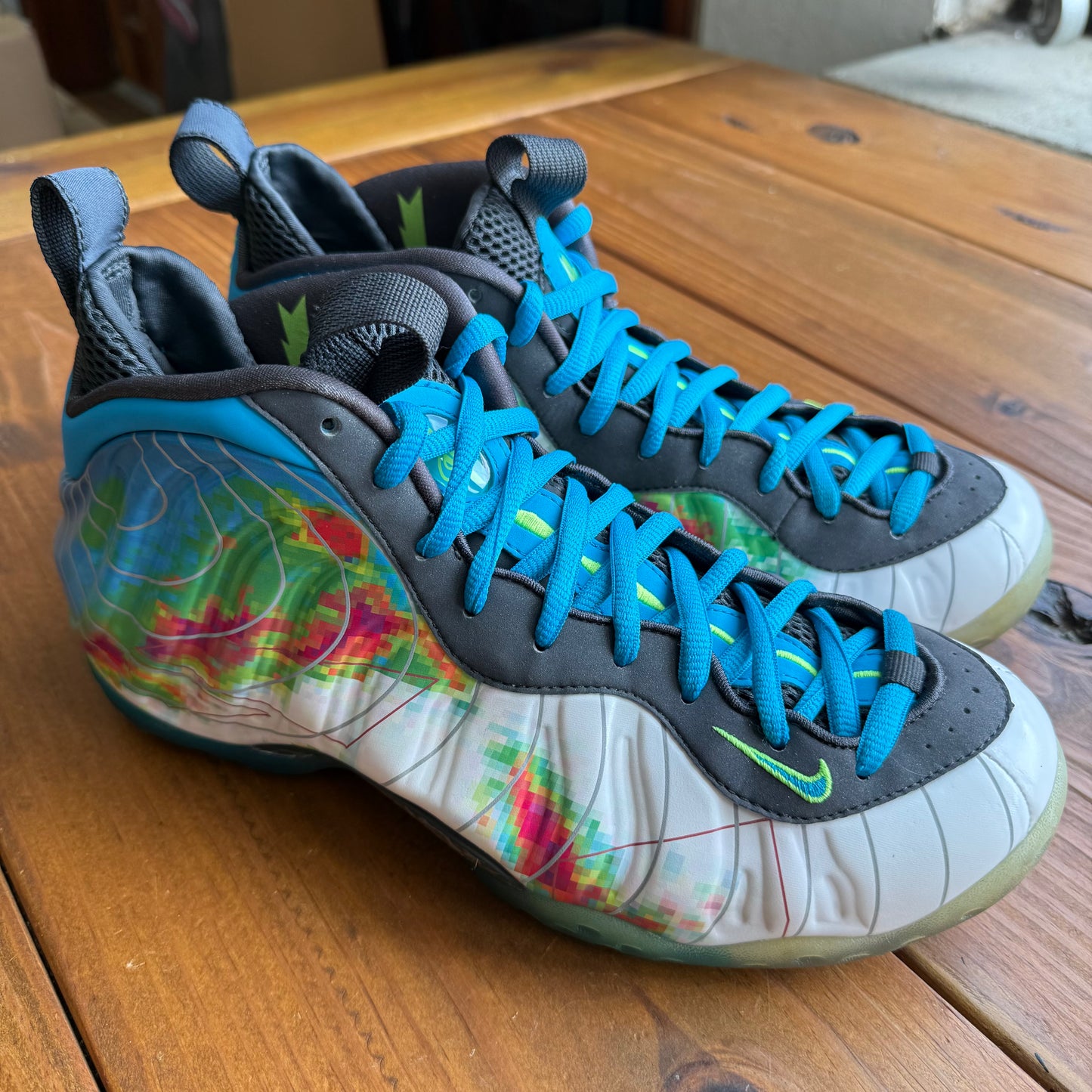 Size 10 - Air Foamposite One PRM 'Weatherman' (Used)