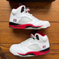 Size 10 - Jordan 5 Retro 'Fire Red' 2013 (Used)