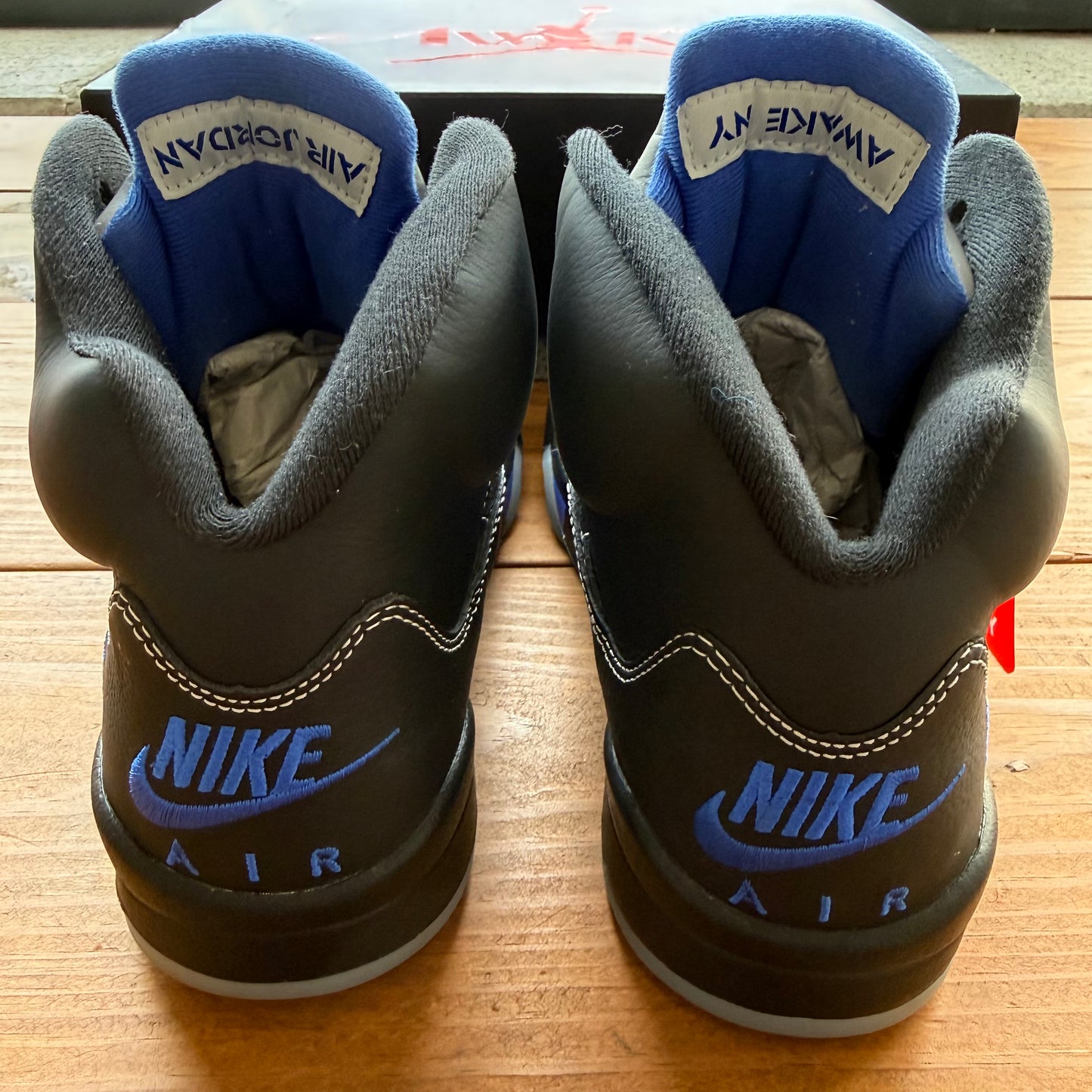 Size 8.5 - Awake NY x Jordan 5 Retro 'Boro - Racer Blue' (Used)