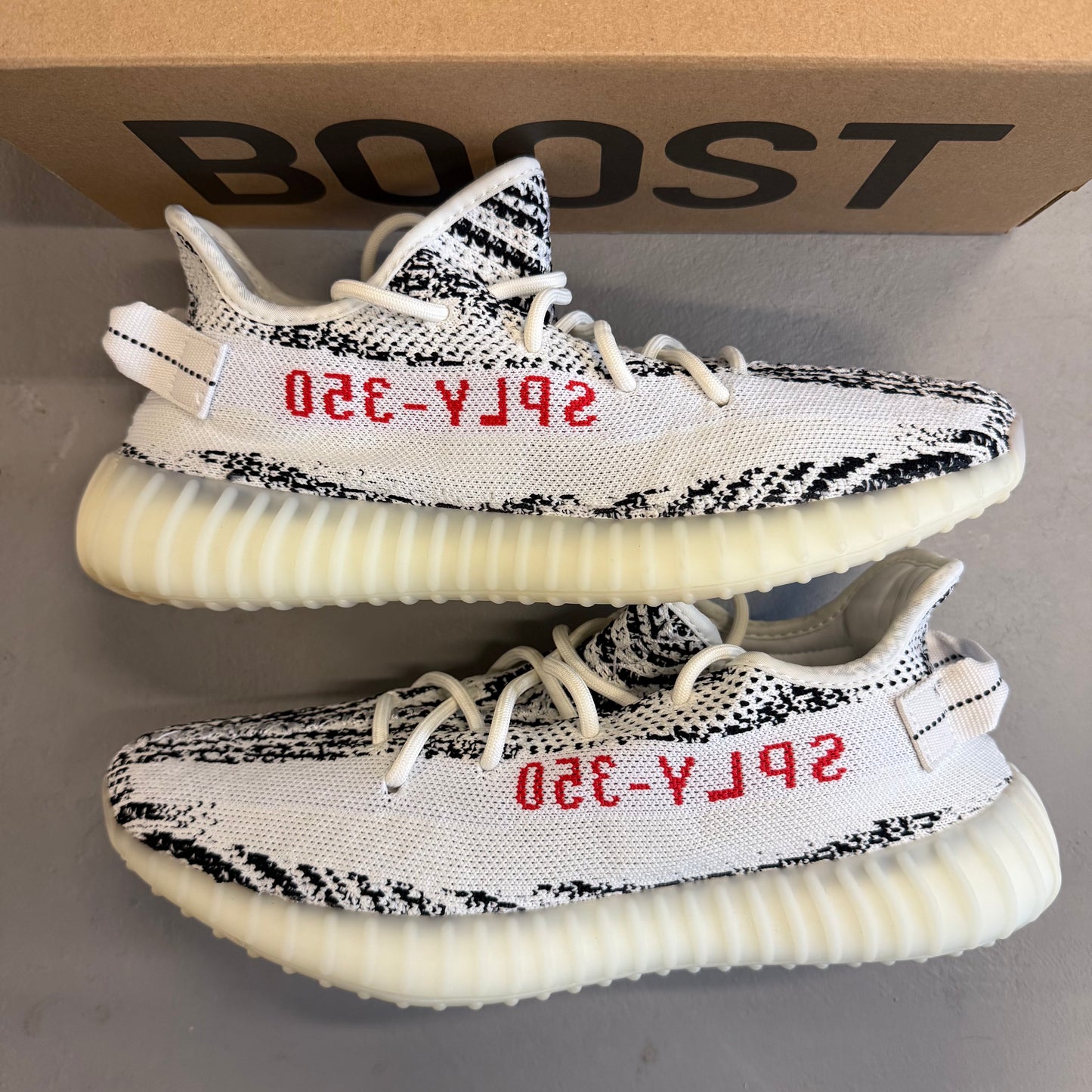 Size 10 - Yeezy Boost 350 V2 'Zebra' 2017 (Used)