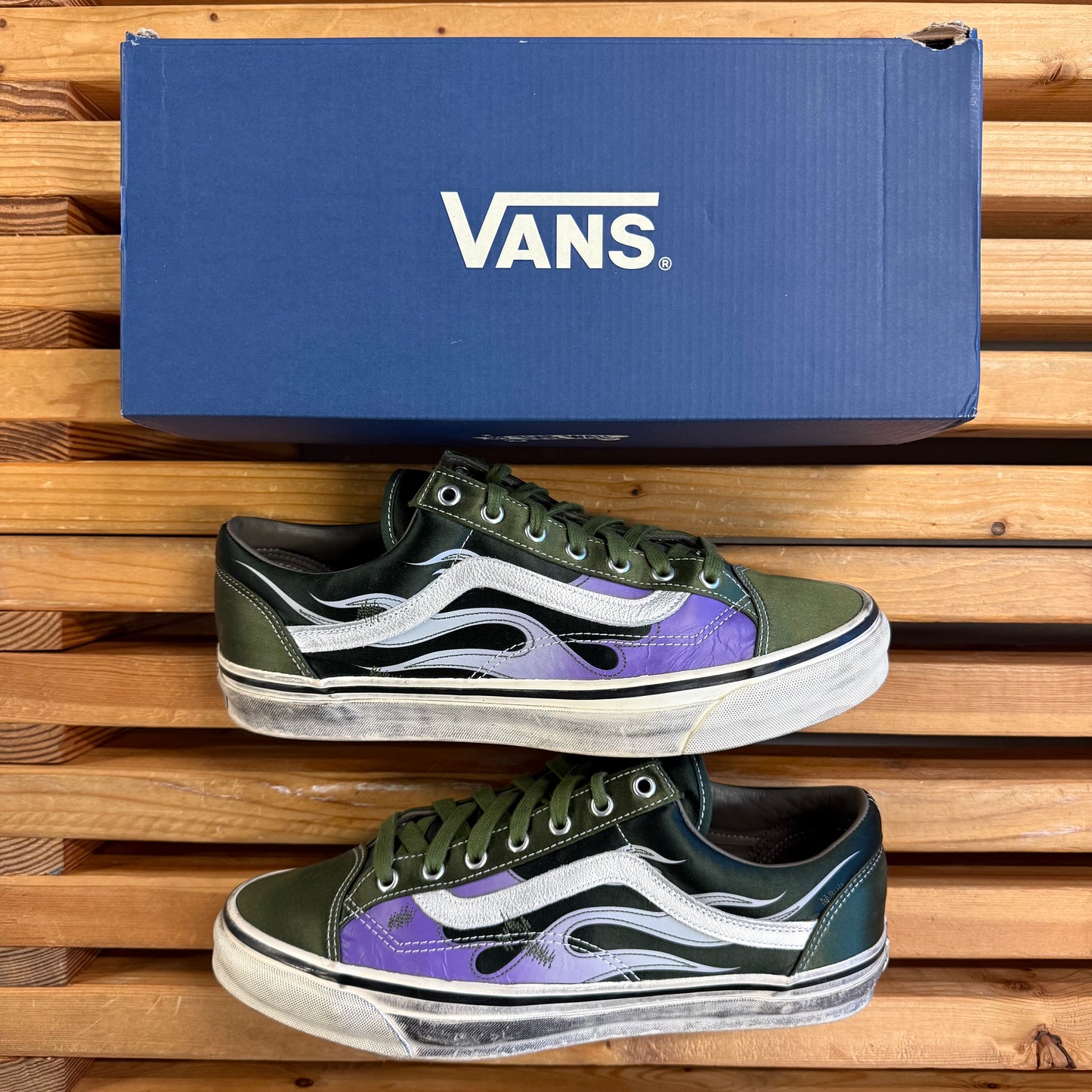 Vans Old Skool 36 LX 'Archive Flame Green' (Used) - Size 12