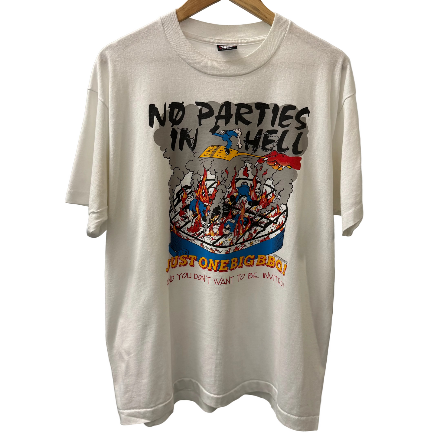 XL - Vintage No Parties Tee